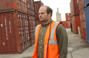 A worker in the port